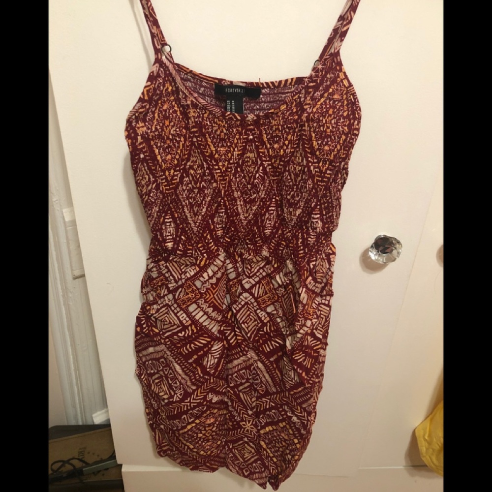 Patterned summer dress